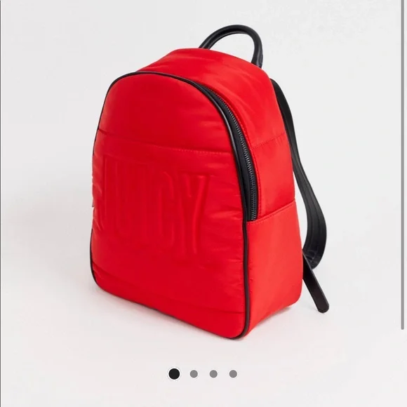 Juicy Couture | Bags | Juicy Couture Red Mini Backpack 
